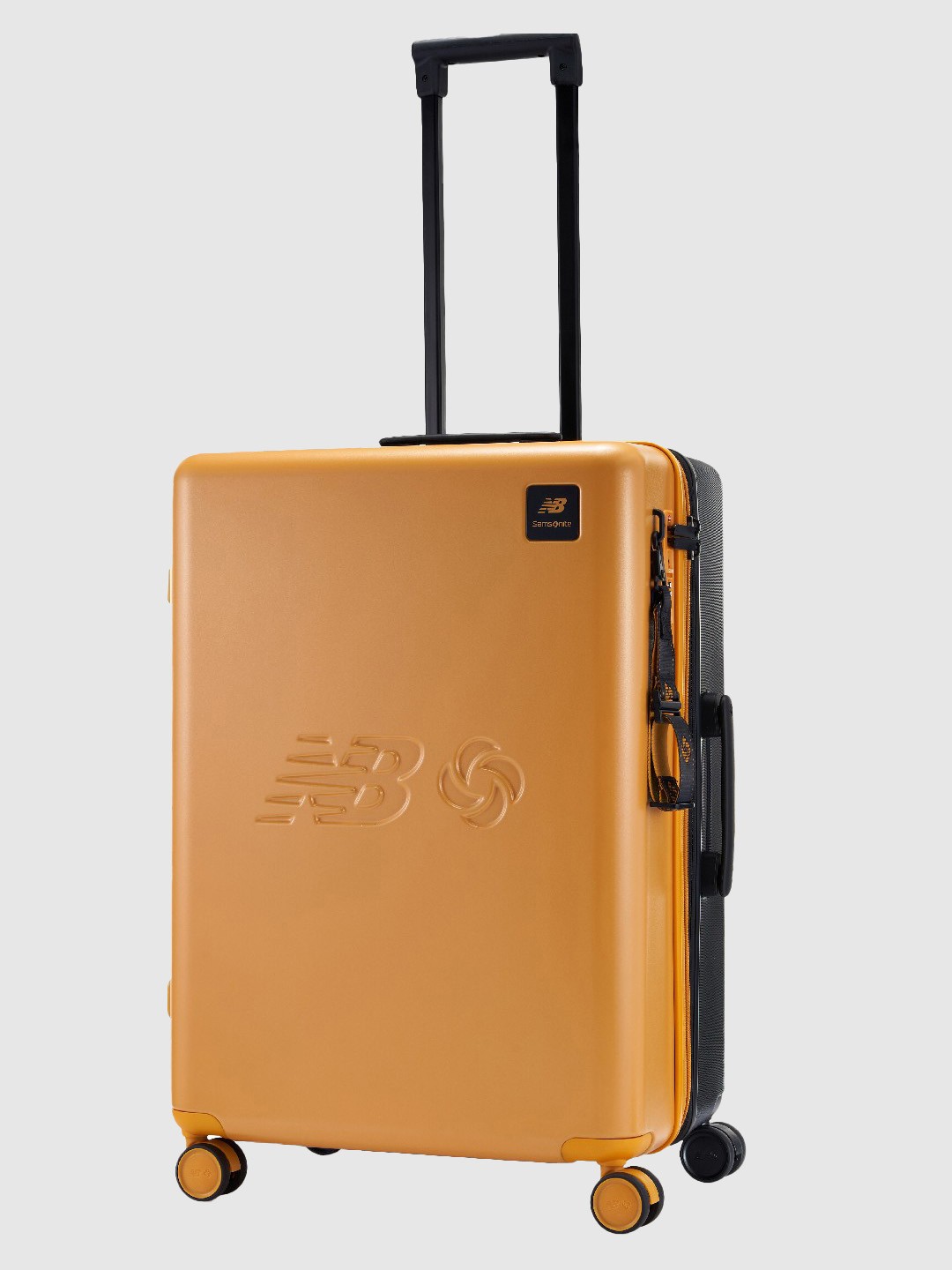 

NB x SAM Expandable 68 Cms Medium Check-In Hard Sided Trolley Bag, Yellow