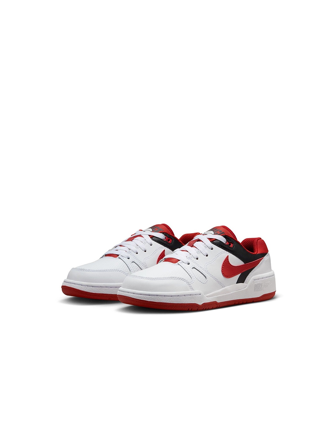 

Nike Full Force Low Older Kid's Boys Leather Shoes, White