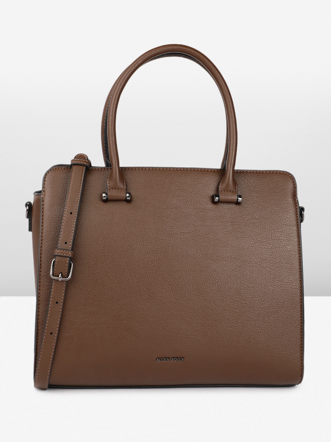 

Allen Solly Structured Shoulder Bag, Brown