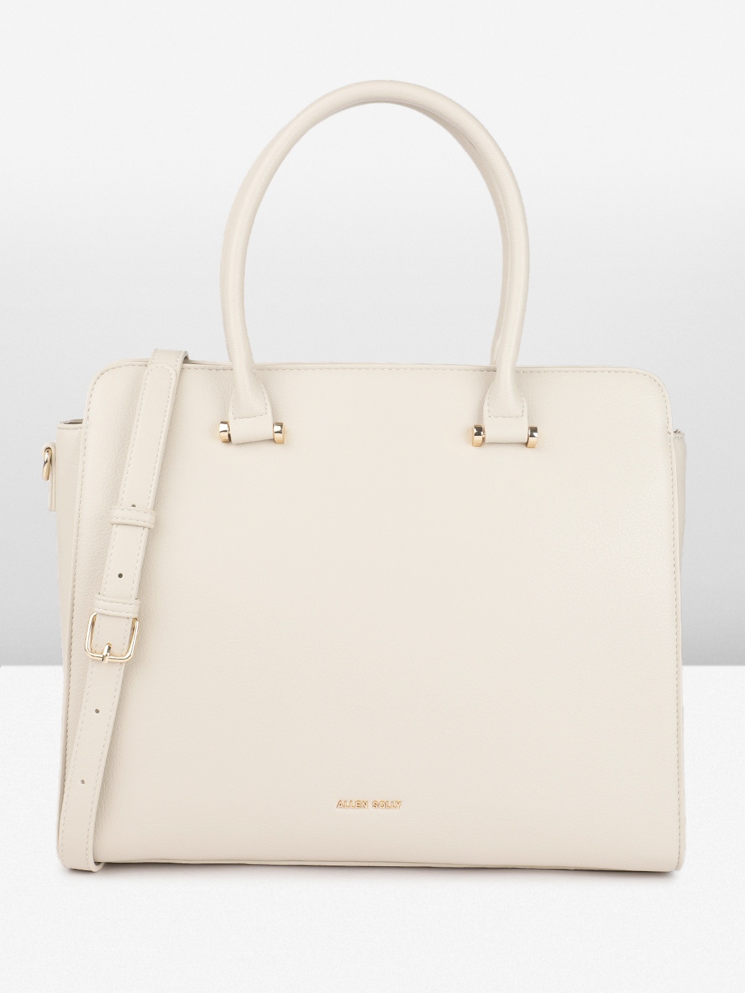 

Allen Solly Structured Shoulder Bag, Cream