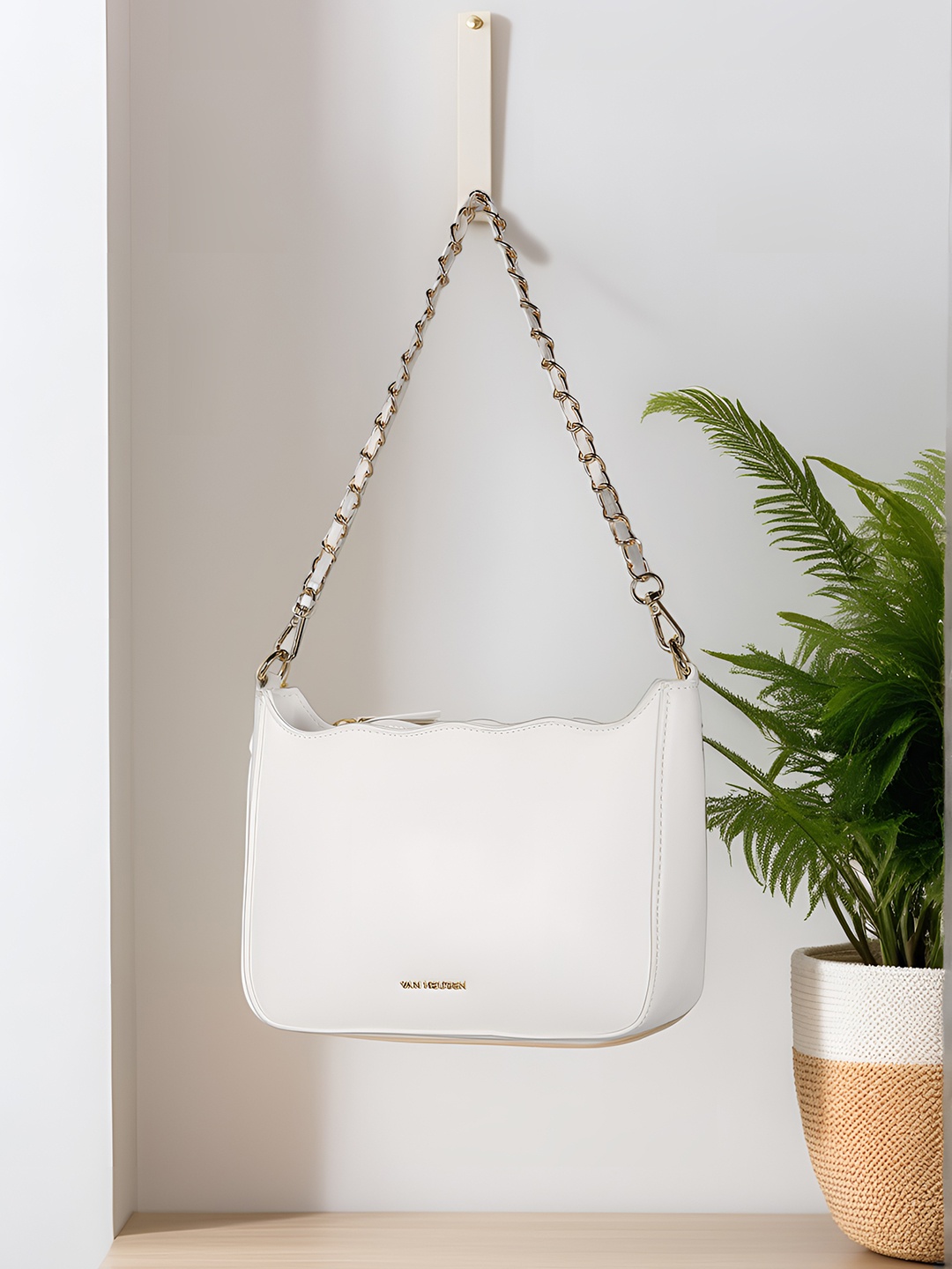 

Van Heusen Structured Shoulder Bag, White