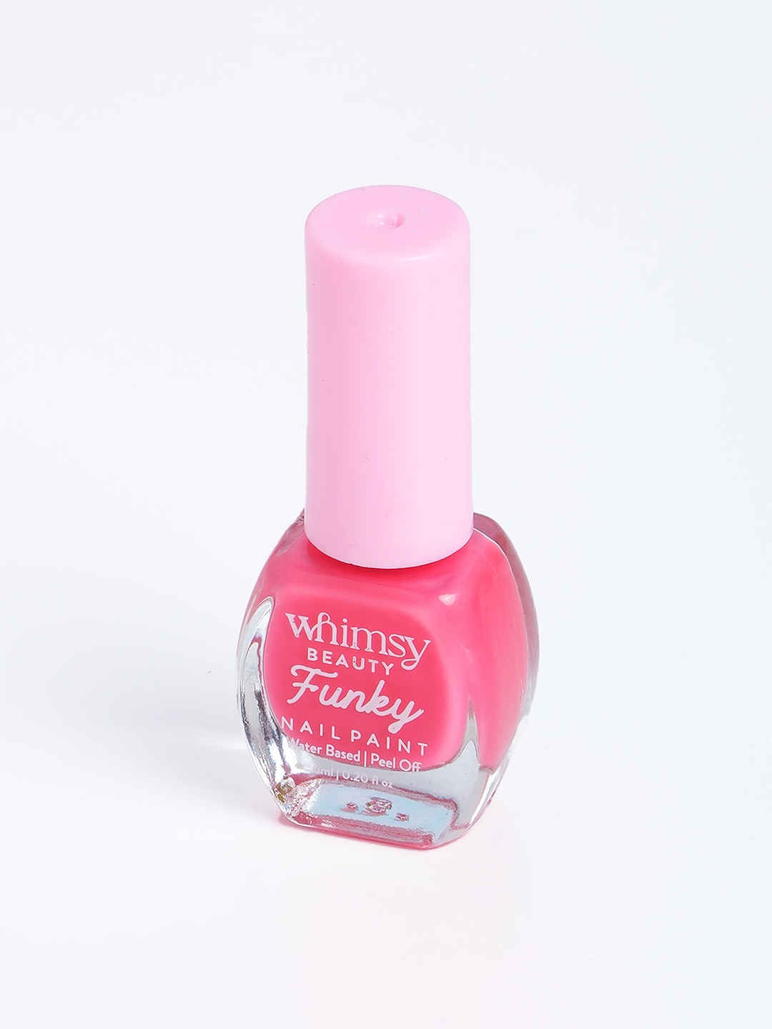 

Whimsy Beauty Funky Peel Off Water Based Nail Paint-6 ml Shade-Pink