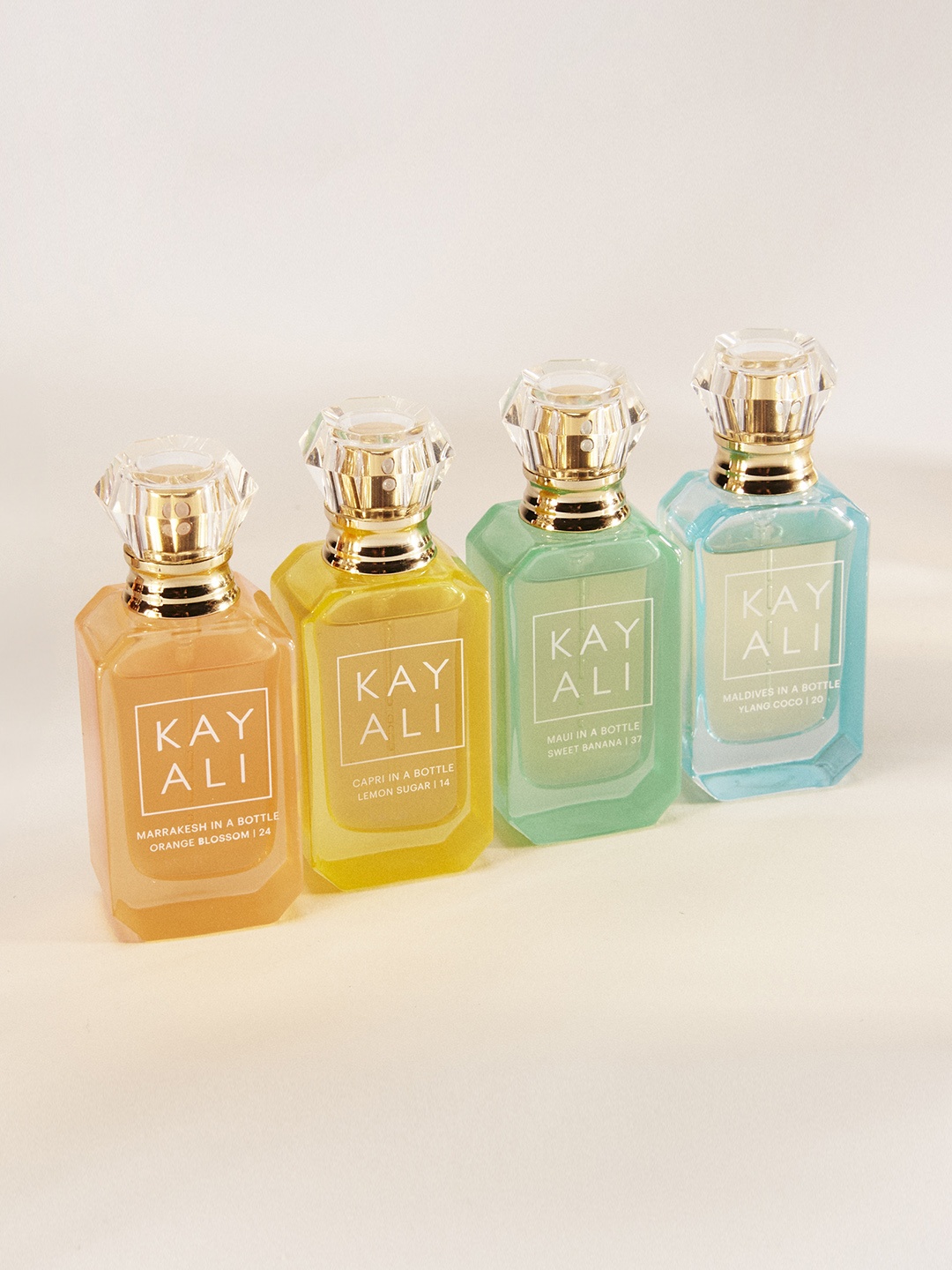 

Kayali Vacay in a Bottle Miniature Fragrance Set - 10 ml each, White