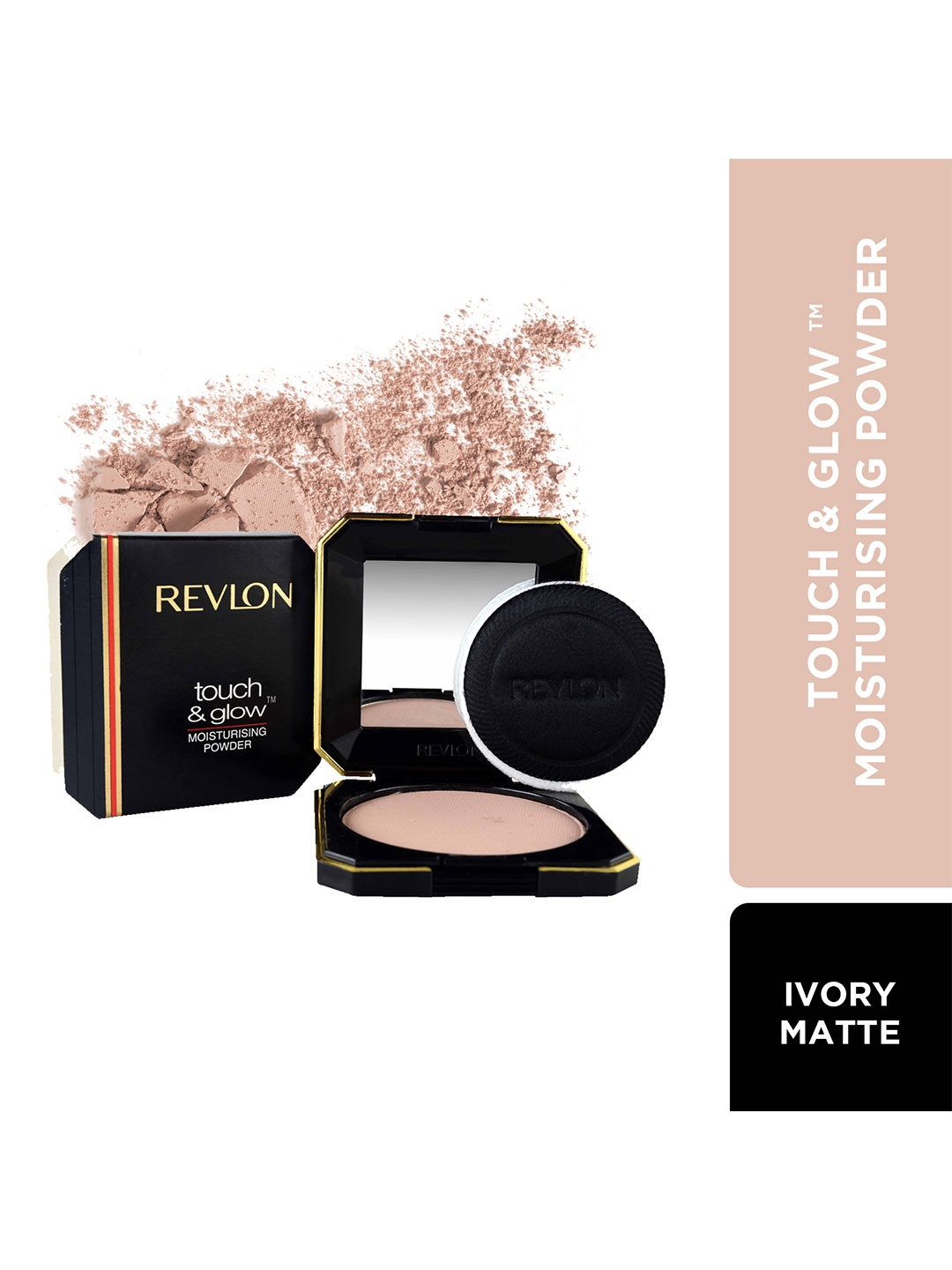 

Revlon Touch & Glow Moisturising Powder - Ivory Matte, Beige