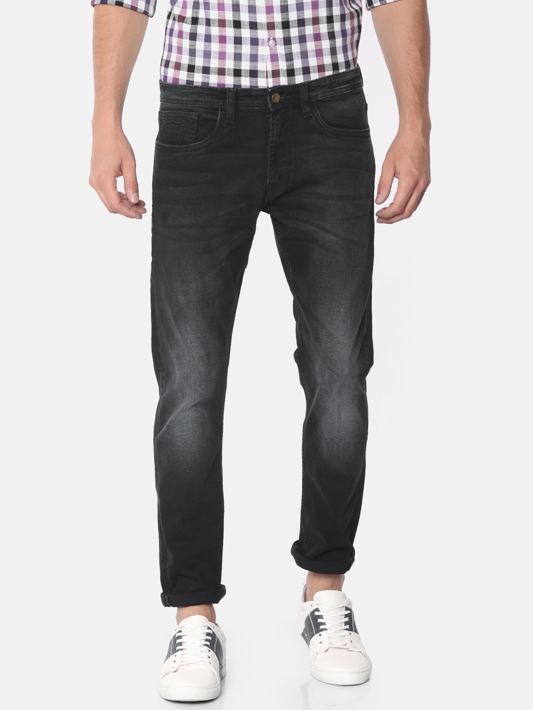 

Allen Solly Men Blue Slim Fit Mid-Rise Clean Look Stretchable Jeans