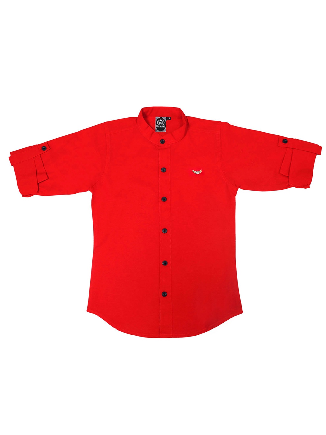 

MashUp Boys Classic Opaque Formal Shirt, Red