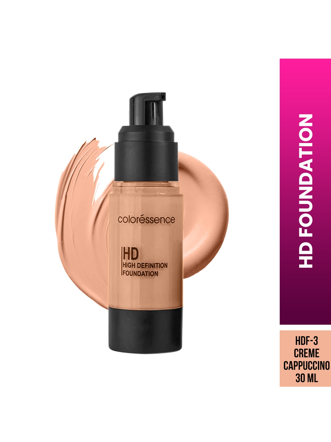 

Coloressence High Definition Foundation-30g -Crme Cappuccino-HDF03, Brown