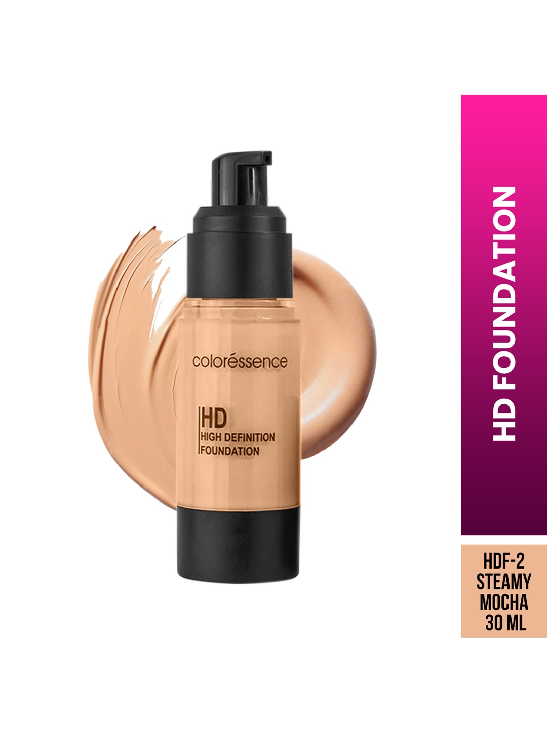 

Coloressence High Definition Liquid Foundation-30g Steamy Mocha -2, Brown