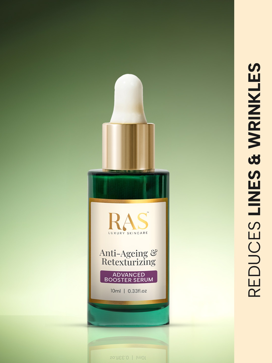 

RAS LUXURY OILS Anti-Ageing & Retexturizing Advanced Booster Serum, Green