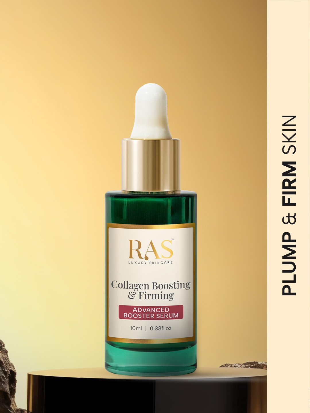 

RAS LUXURY OILS Collagen Boosting & Firming Advanced Booster Serum-10ml, Green