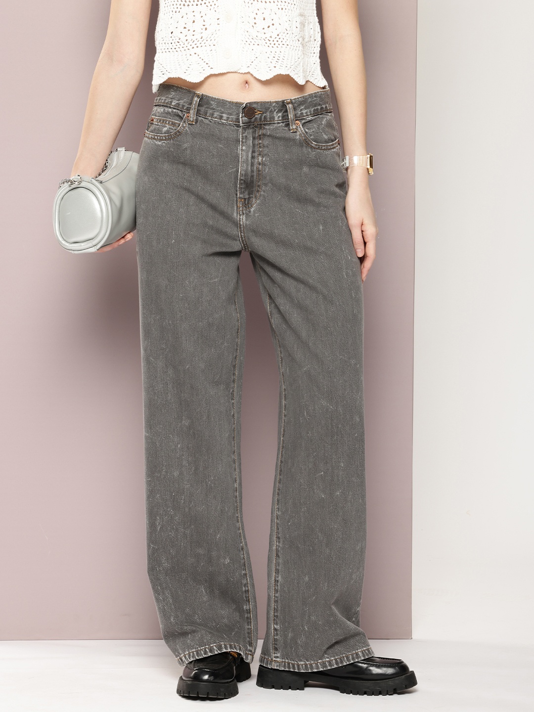 

DILLINGER Loose Relaxed Fit Jeans, Grey