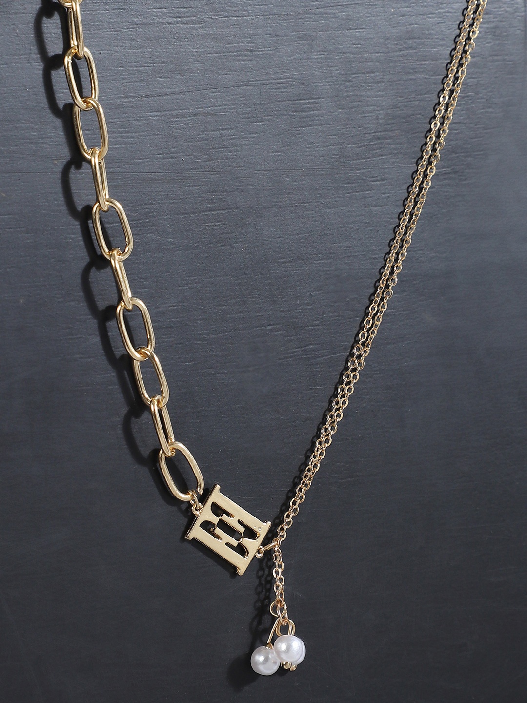 

ELLE Gold-Plated Pearl Short Necklace