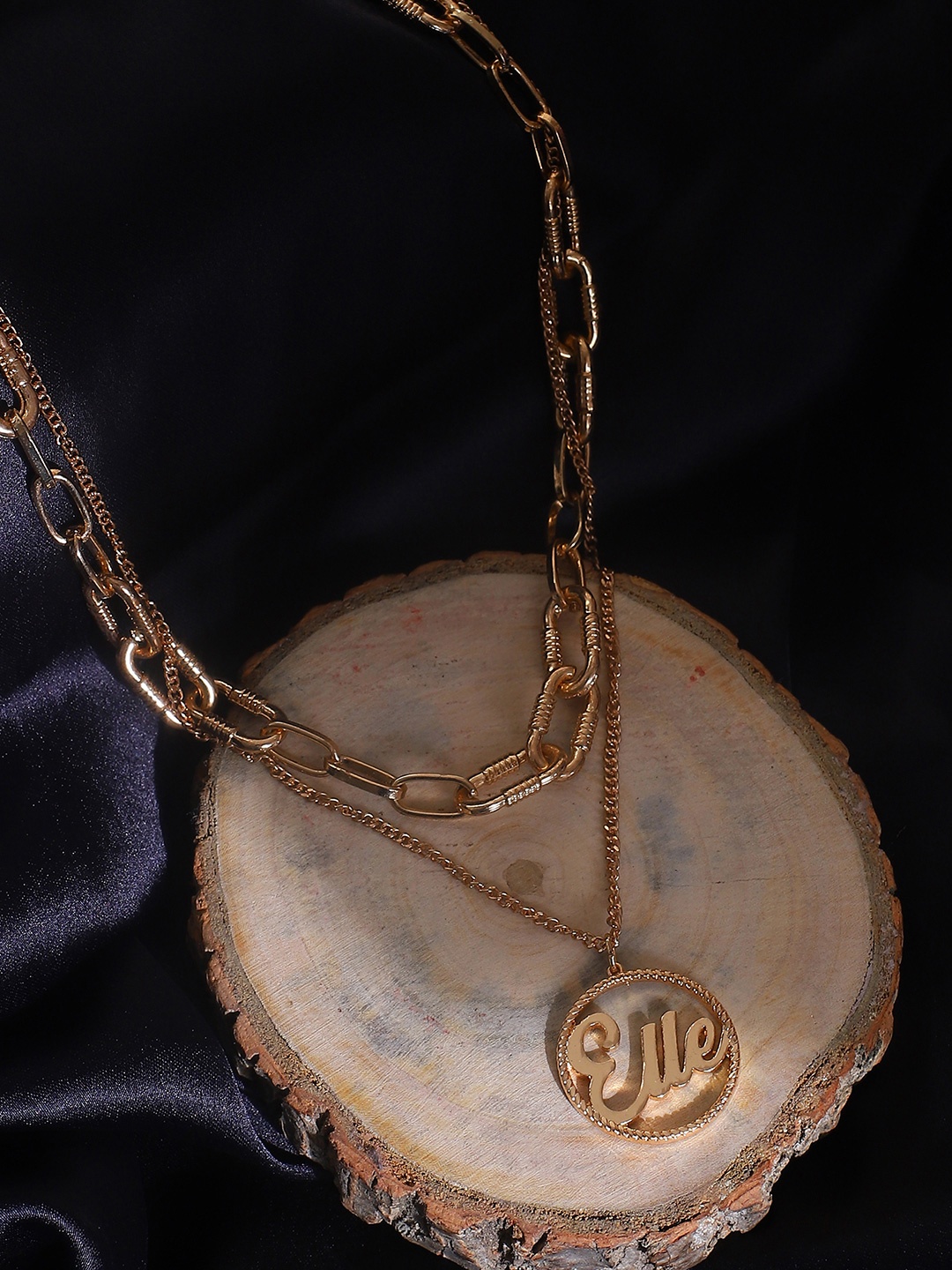 

ELLE Gold-Plated Minimal Layered Necklace