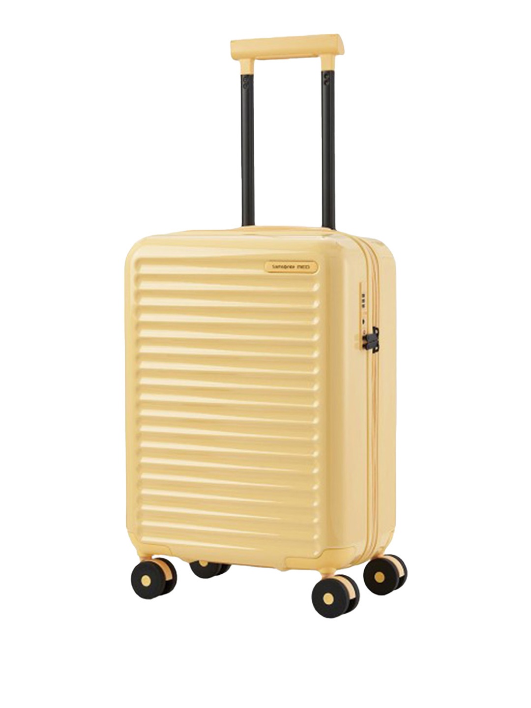 

Samsonite RED TOIIS Blossom Textured Hard-Sided Cabin Trolley Bag, Yellow