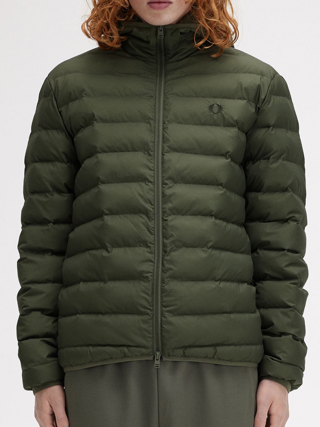 

Fred Perry Men Bomber Jacket, Green