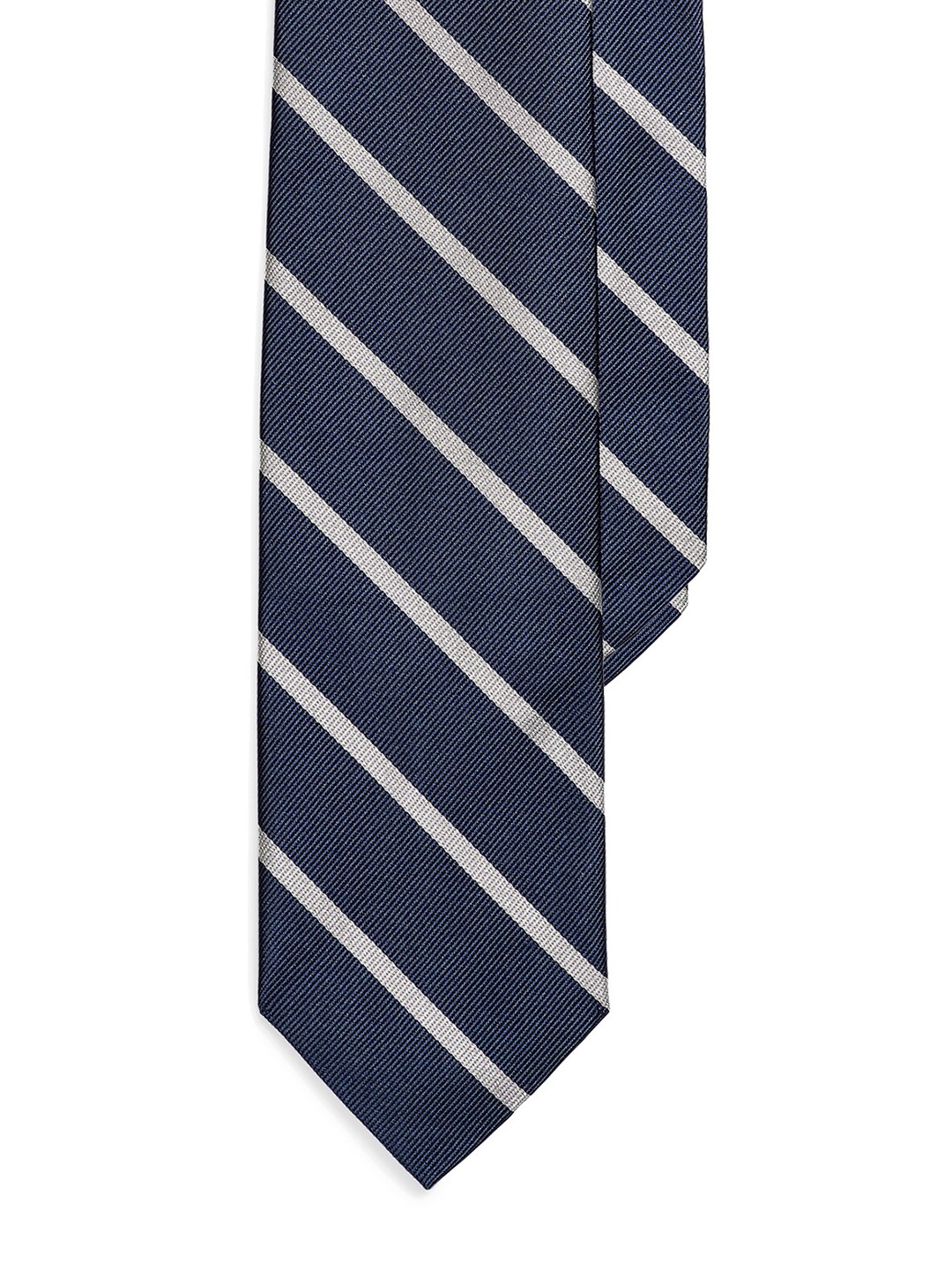 

Polo Ralph Lauren Men Striped Formal Broad Tie, Navy blue