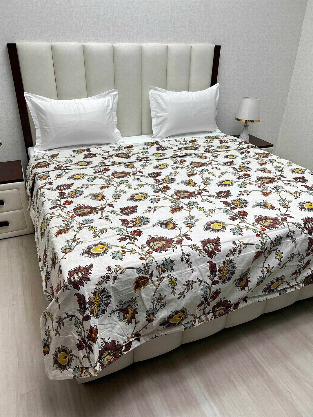 

Pure Decor King Size Comforter Blanket for Double Bed 2.23 m x 2.36 m, White