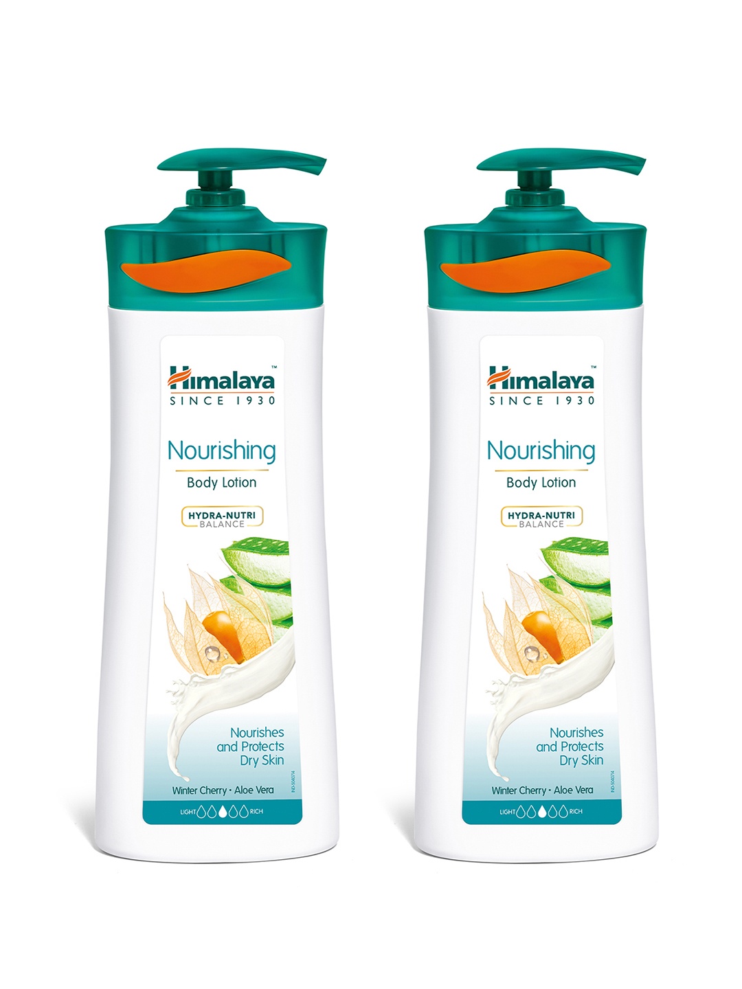 

Himalaya Set Of 2 Nourishing Hydra-Nutri Balance Body Lotion - 400ml Each, White