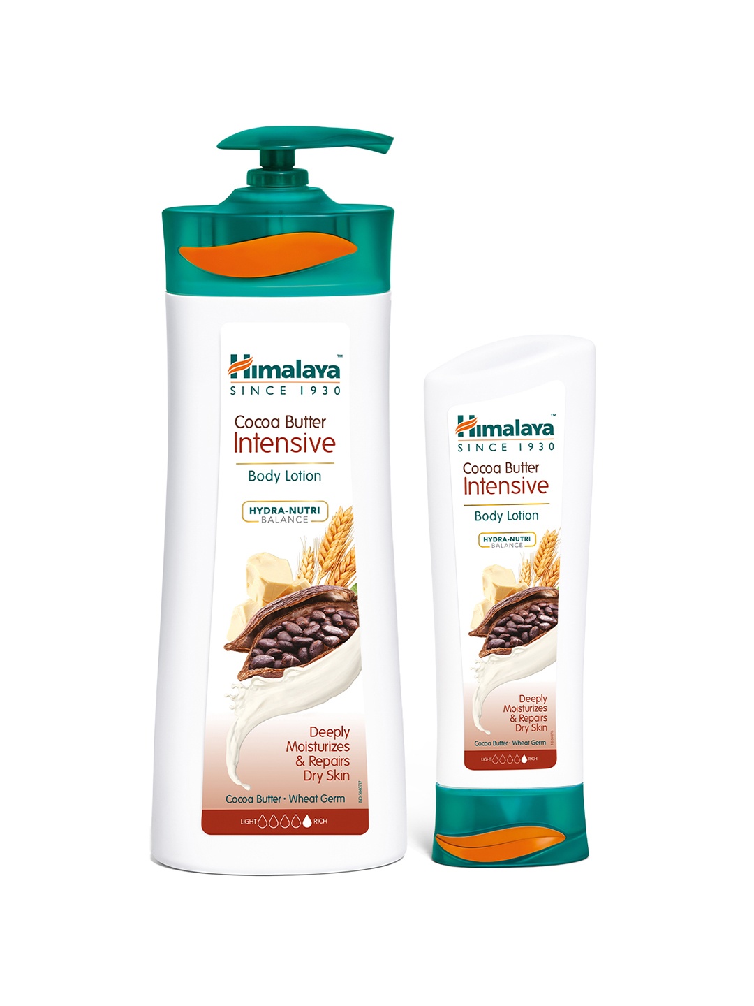 

Himalaya Set Of 2 Cocoa Butter Intensive Body Lotion - 400ml+200ml, White