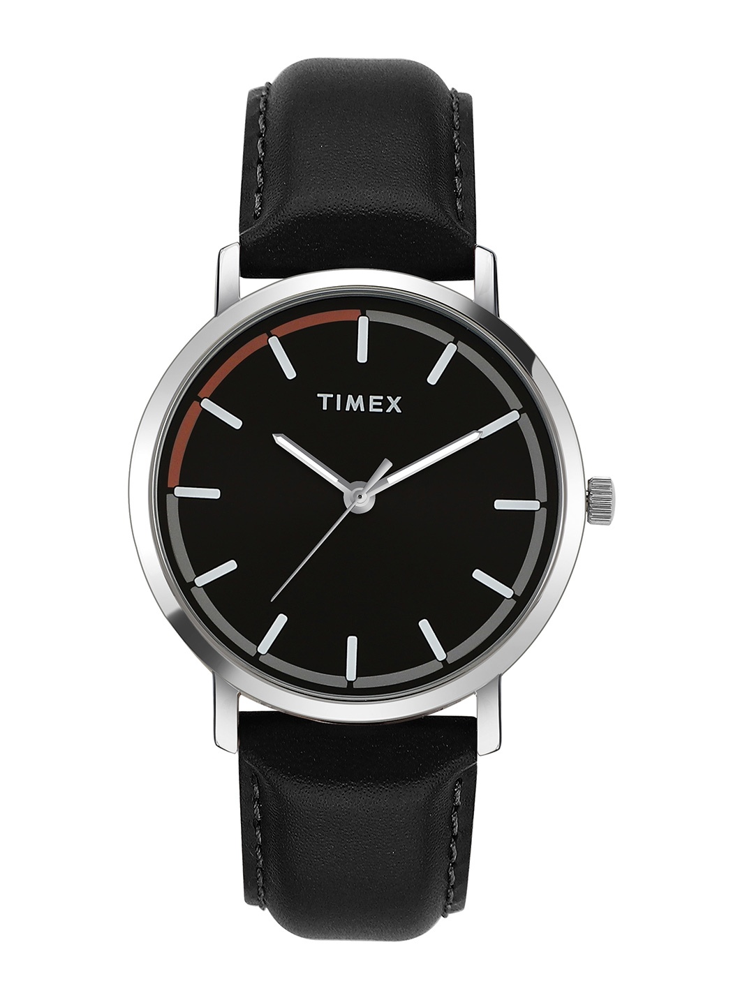 

Timex Men Leather Straps Analogue Watch TWHG53SMU02, Black