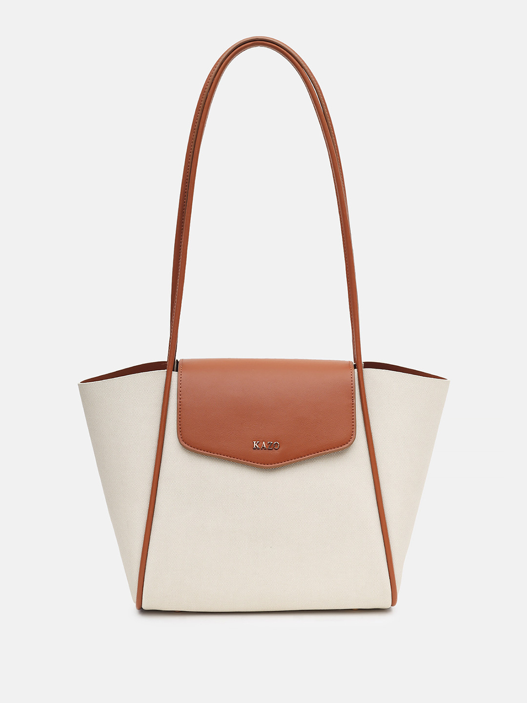 

Kazo Structured Tote Bag, Off white