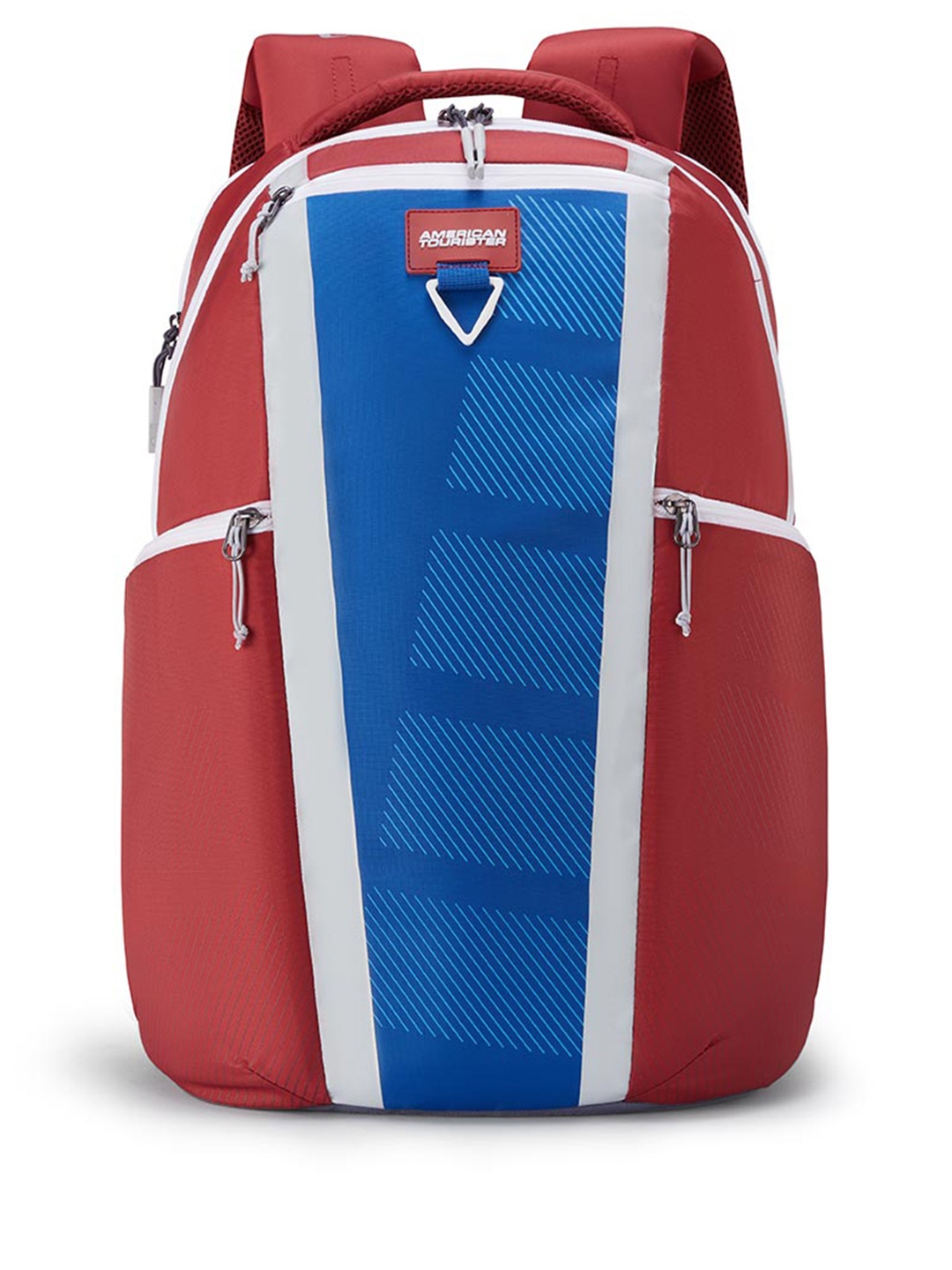 

AMERICAN TOURISTER Herd Unisex Typography Backpack, Red