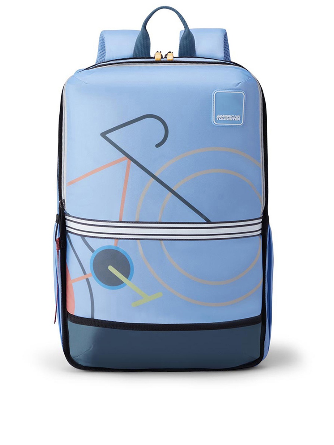 

AMERICAN TOURISTER Aleo Unisex Graphic Backpack, Blue