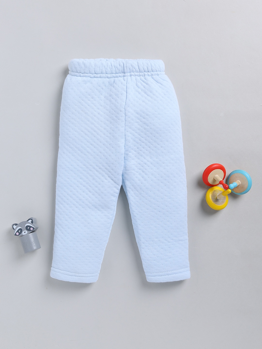 

YK X Tinyo Infant Boys Self-Design Pure Cotton Pyjamas, Blue