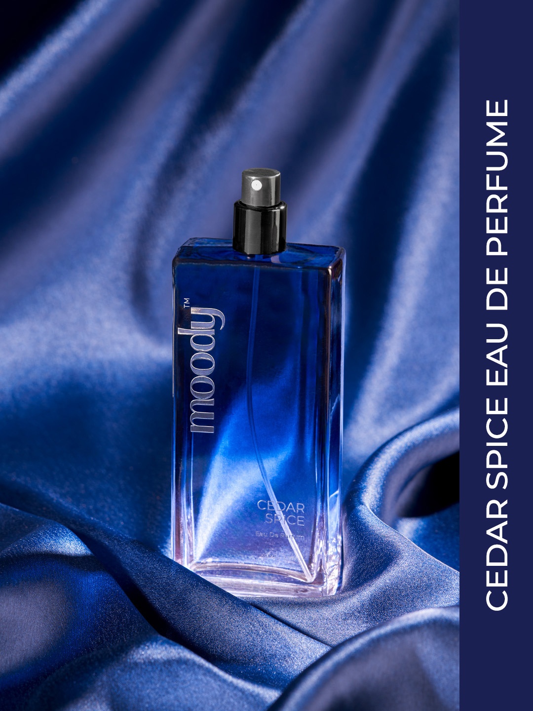 MOODY Cedar Spice Eau De Parfum - 100 ml, Navy blue