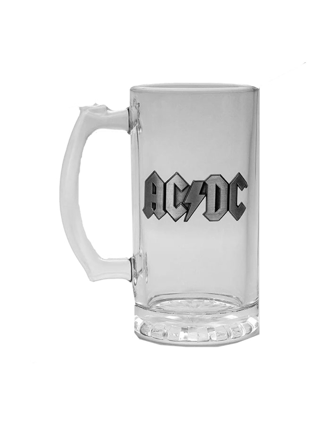 

Entertainment Store Transparent & Black Ac Dc Logo Printed Tankard Mug 500ml