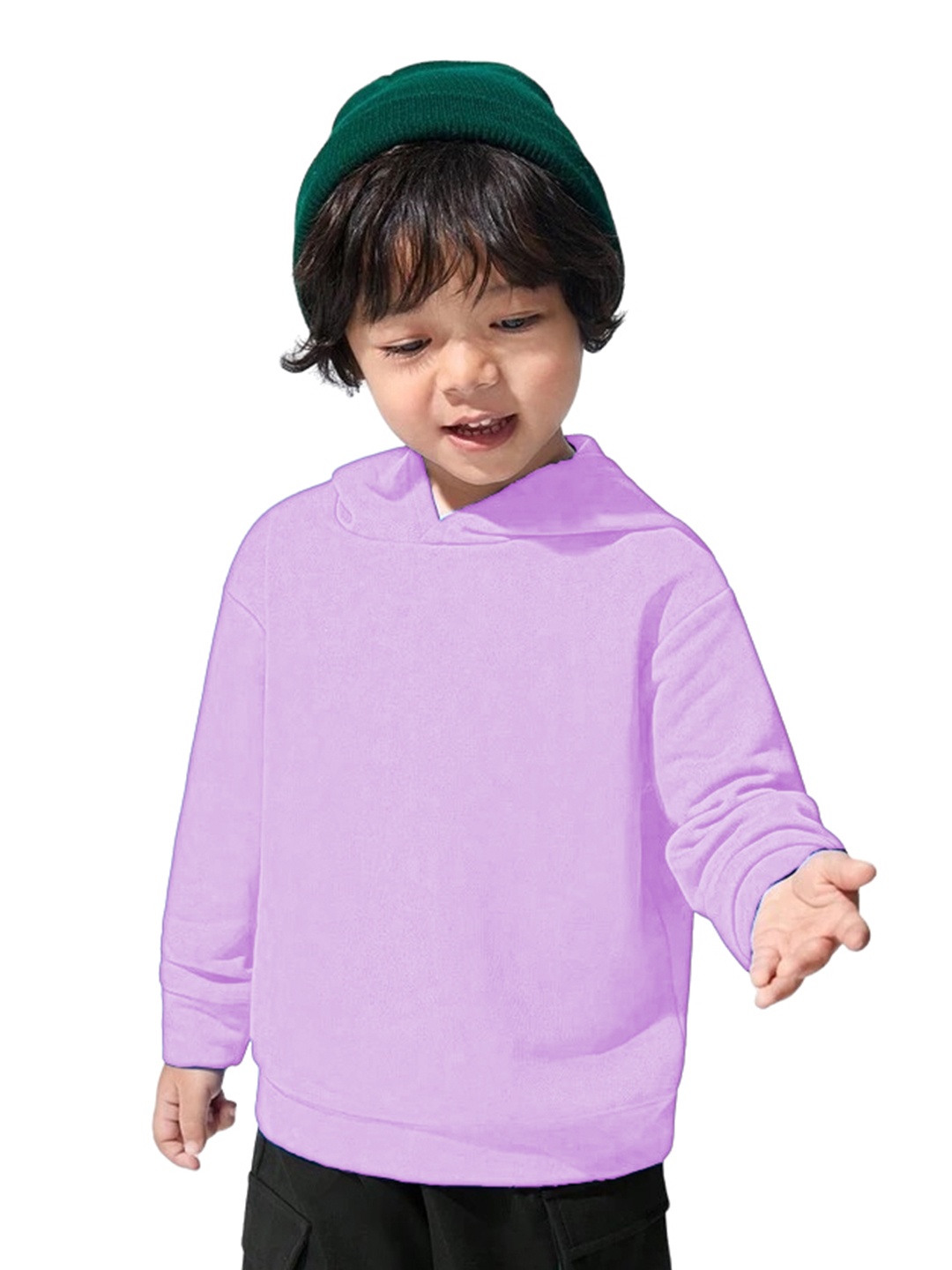 

TABADTOD Unisex Kids Hooded Sweatshirt, Lavender