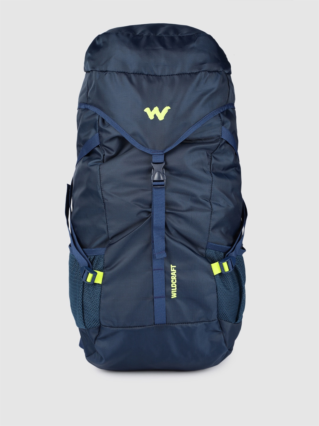

Wildcraft Unisex Xplorer 50 Brand Logo Print Rucksack, Navy blue