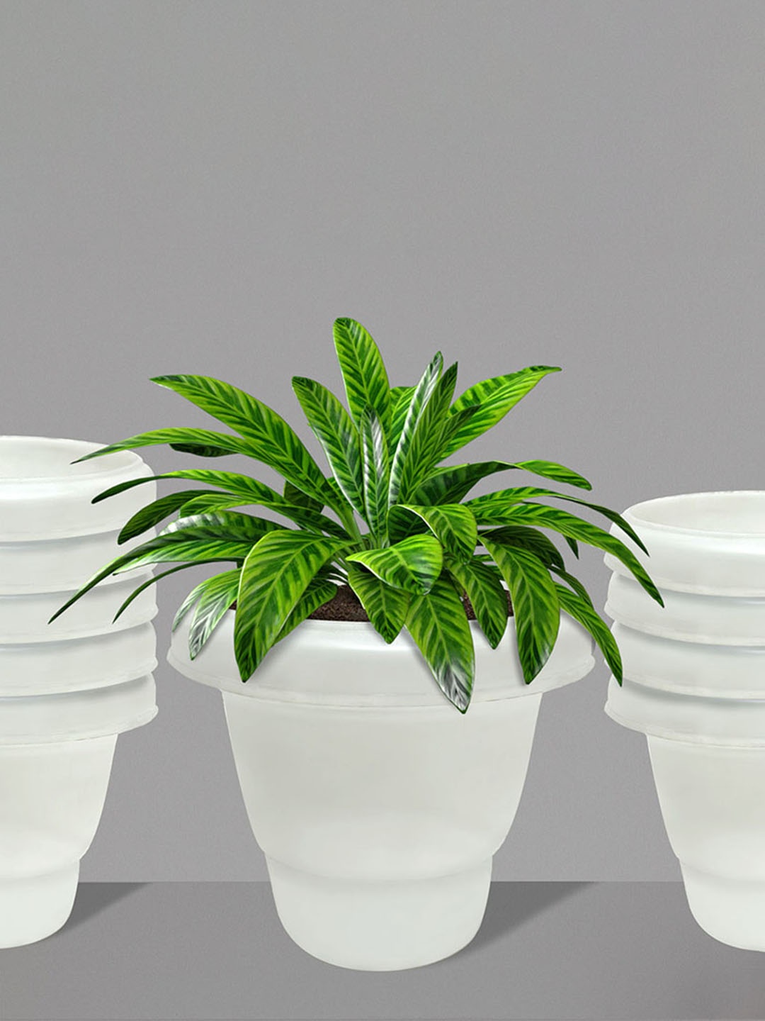 

Urban Choice White 10 Pieces Planters