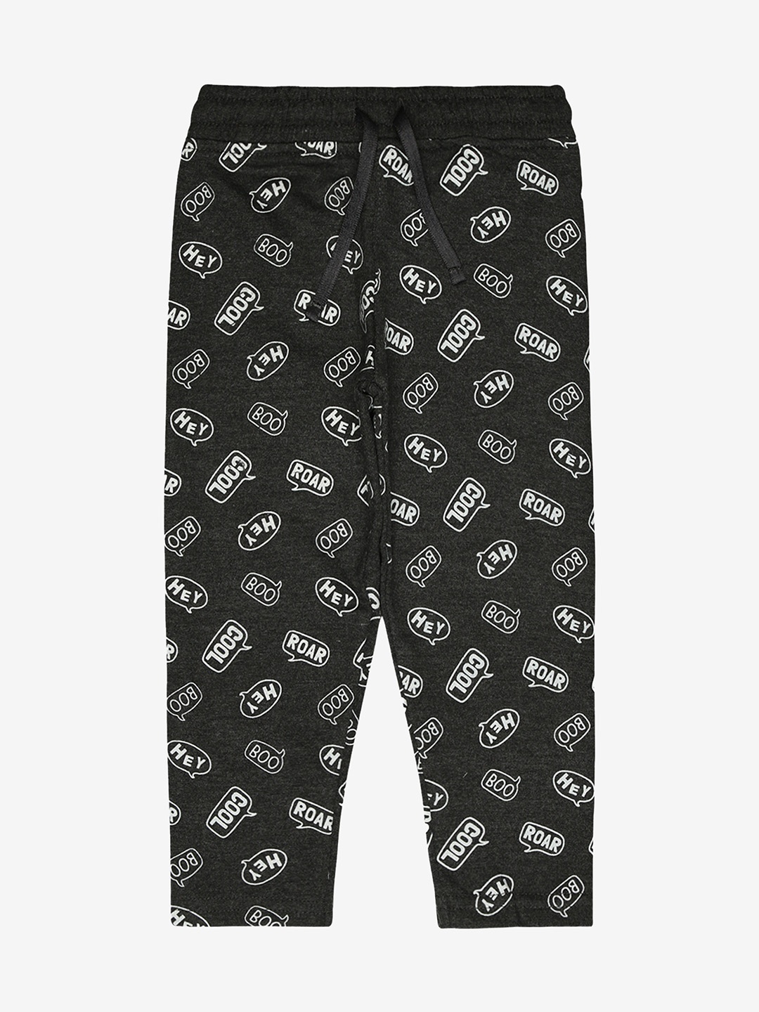 

Bodycare Kids Boys Relaxed-Fit Mid-Rise Cotton Track Pant, Grey melange