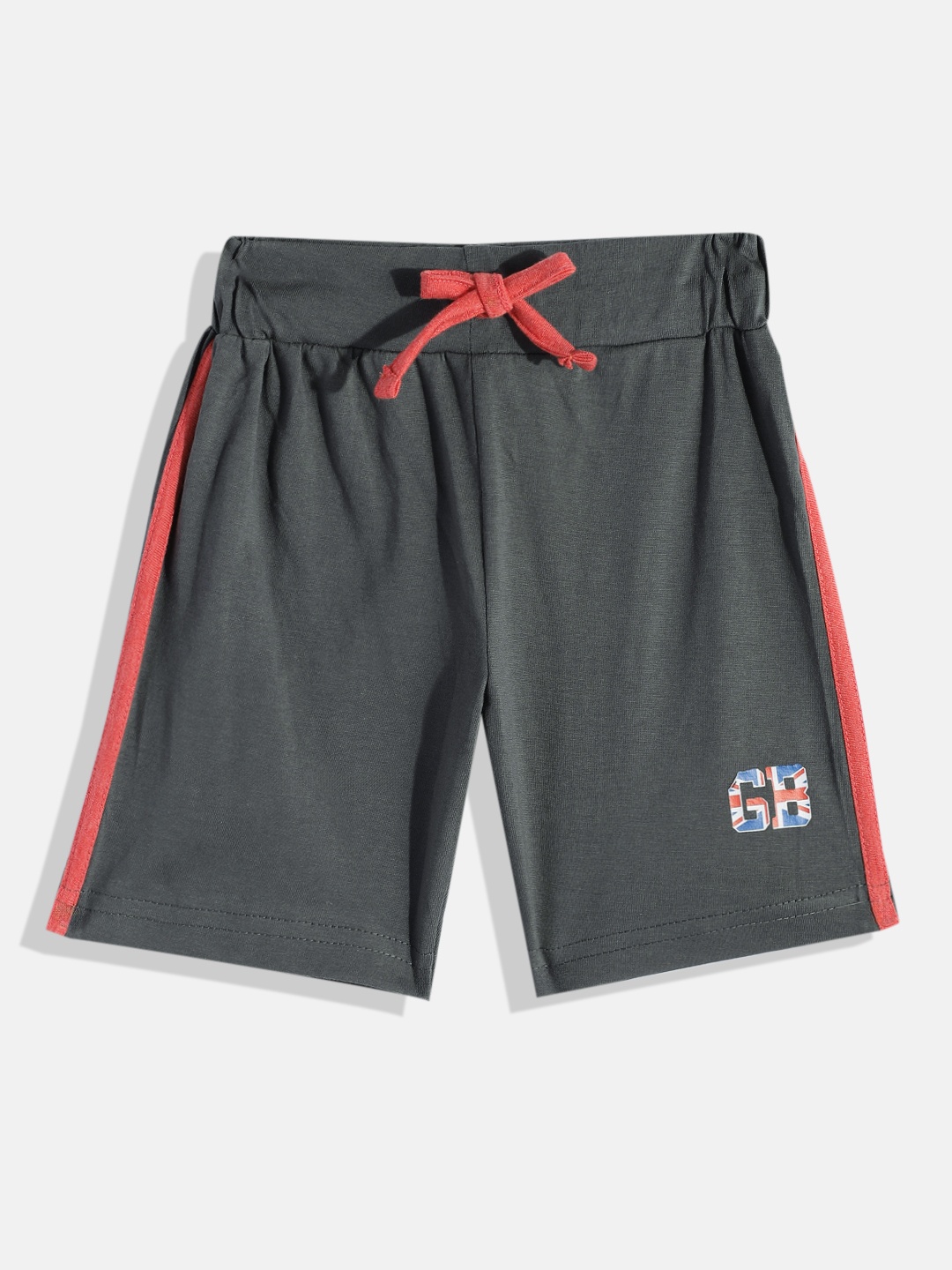

Here&Now X Game Begins Boys Regular Shorts, Grey