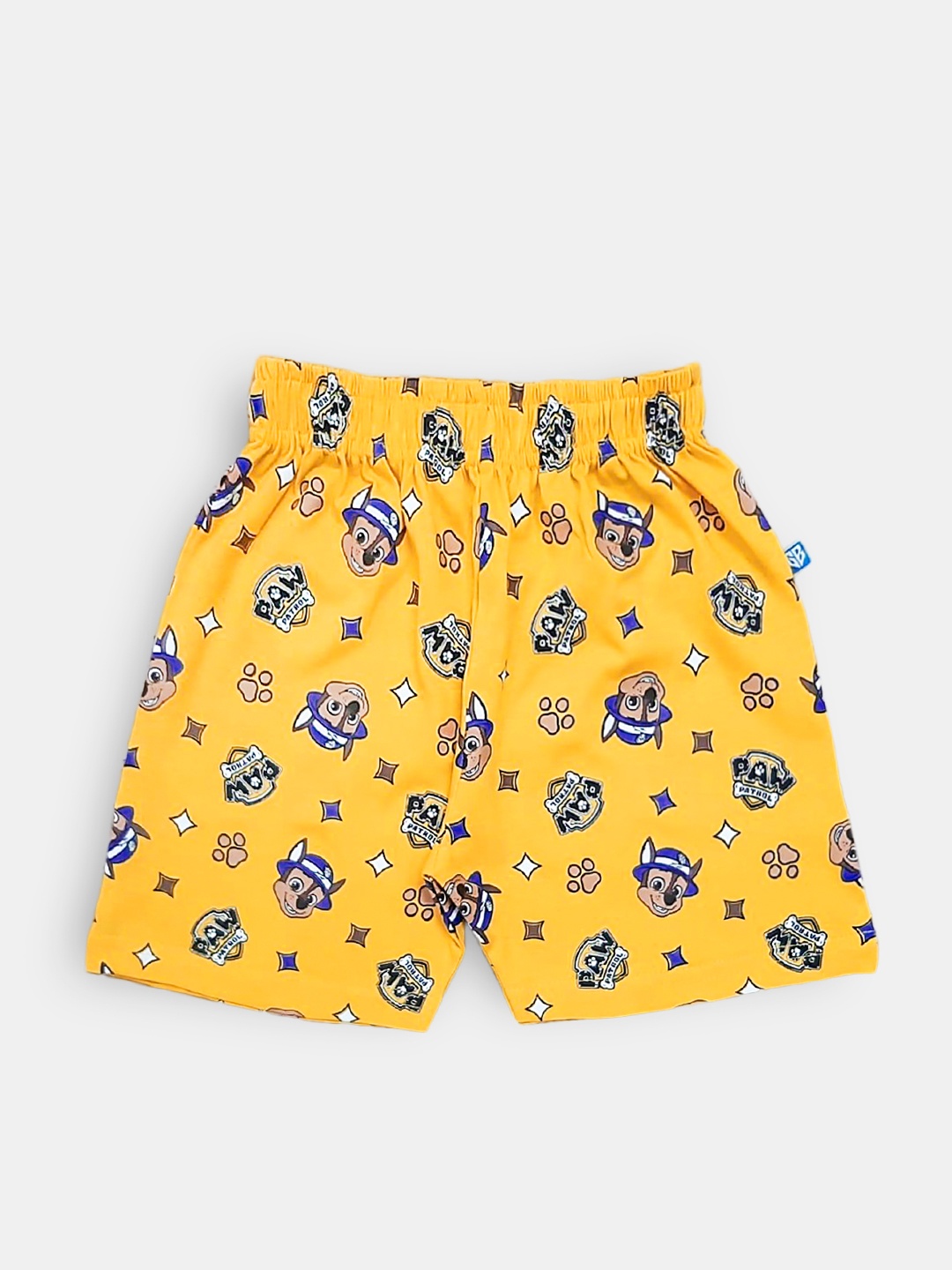 

Here&Now X Game Begins Boys Paw Patrol Printed Pure Cotton Shorts, Yellow