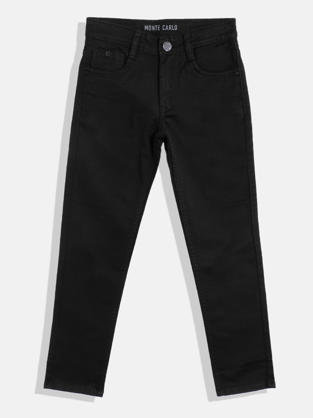 

Monte Carlo Boys Stretchable Jeans, Black