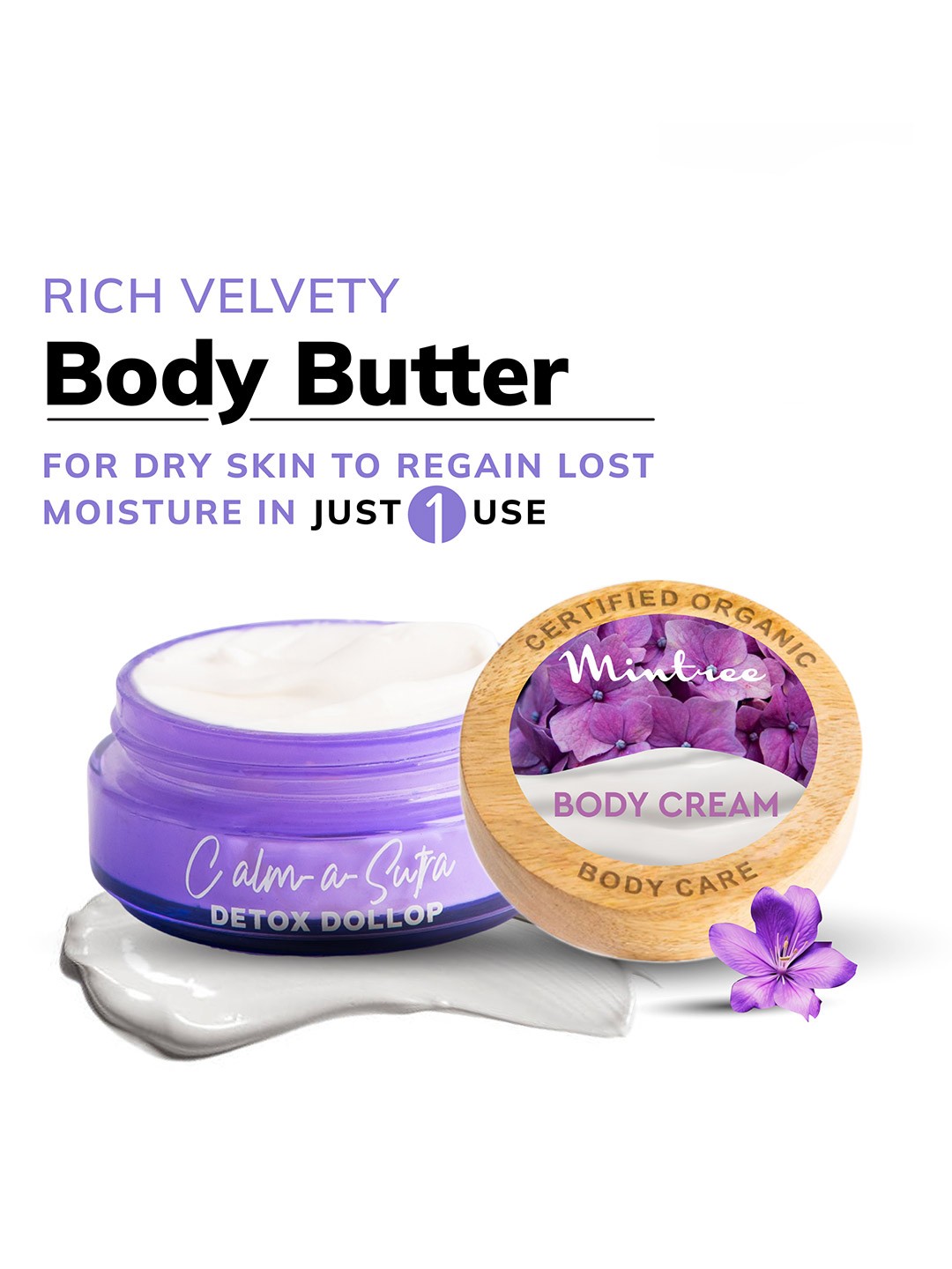 

Mintree Calming Body Lotion With Rosemary Oil 200 ml, Purple