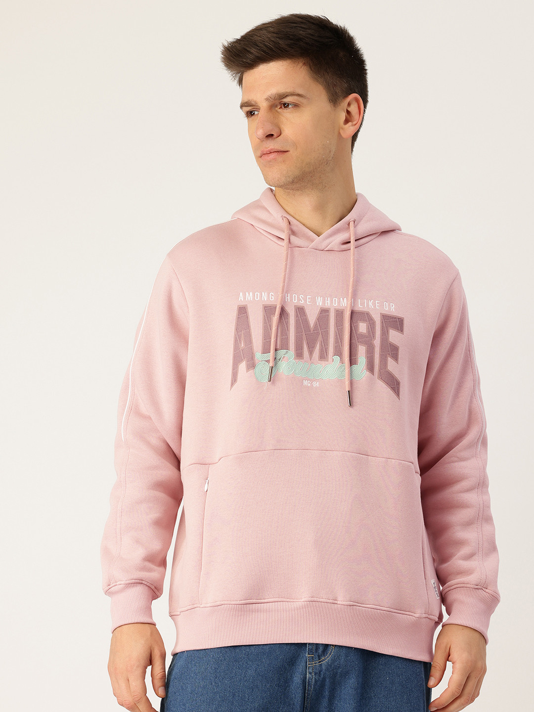 

Monte Carlo Printed Hooded Sweatshirt, Pink