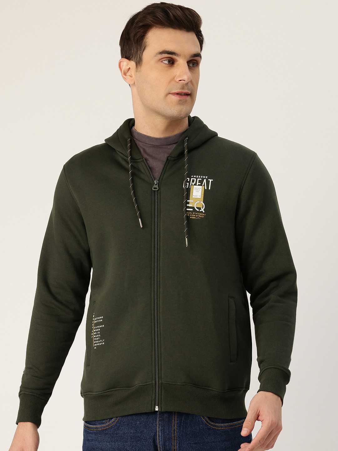 

Monte Carlo Men Hooded Sweatshirt, Olive