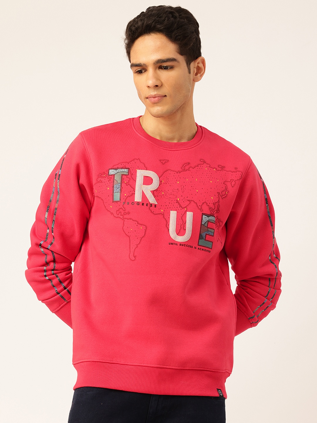 

Monte Carlo Typography Print Sweatshirt, Red