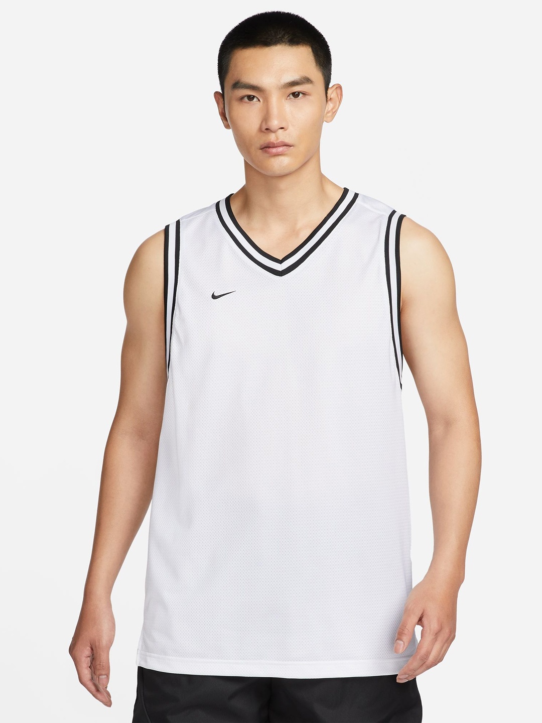 

Nike DNA Men's Dri-FIT Basketball Jersey, White