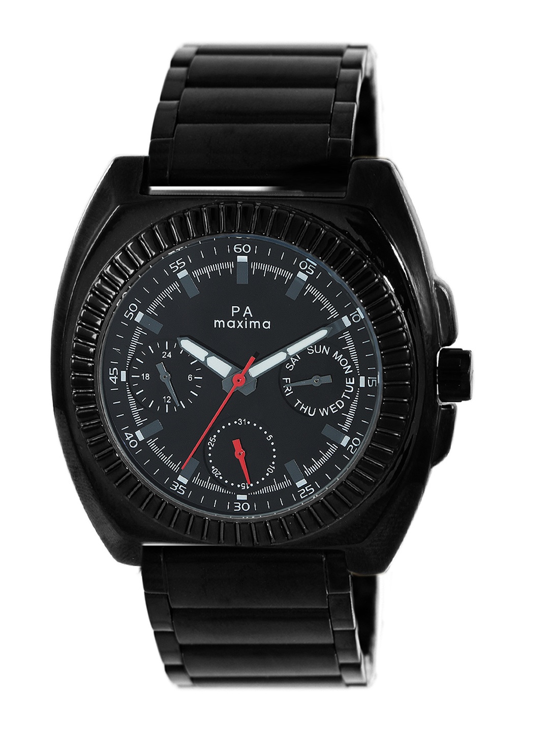 

maxima Men Bracelet Style Analogue Watch O-52400CAGB, Black