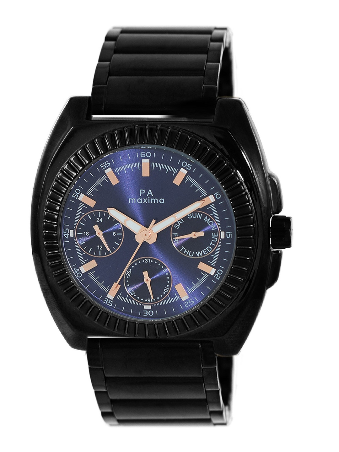 

maxima Men Analogue Chronograph Watch O-52401CAGB, Blue