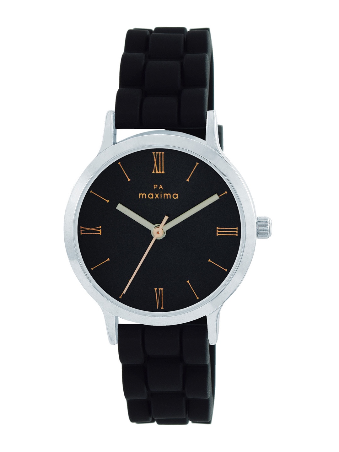 

maxima Women Analogue Watch O-66862PMLI, Black