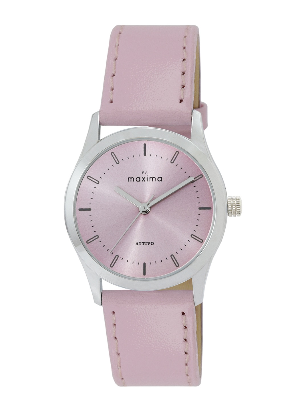 

maxima Women Analogue Watch O-68181LMLI, Pink