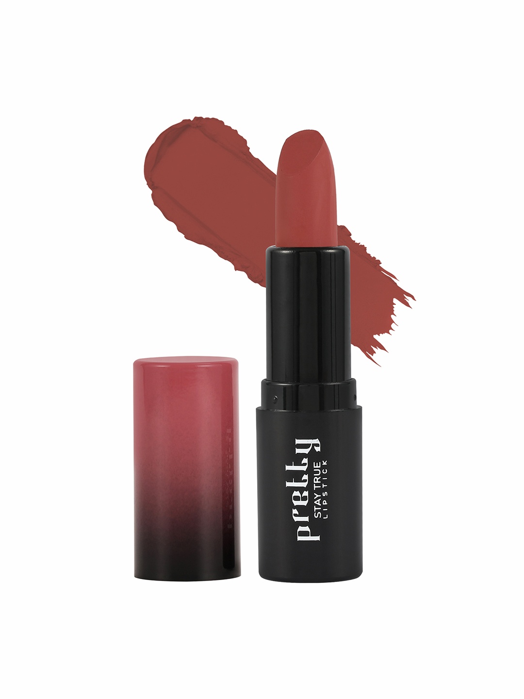 

Beauty People Pretty Stay True Matte Lipstick - 4g - Staycation 116, Burgundy