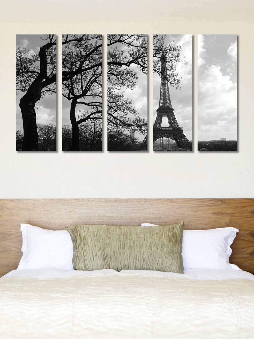 

999Store Black & White Set of 5 Wall Art