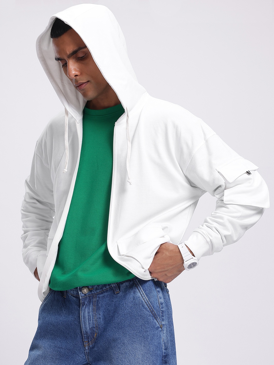 

Kook N Keech Hooded Sweatshirt, White