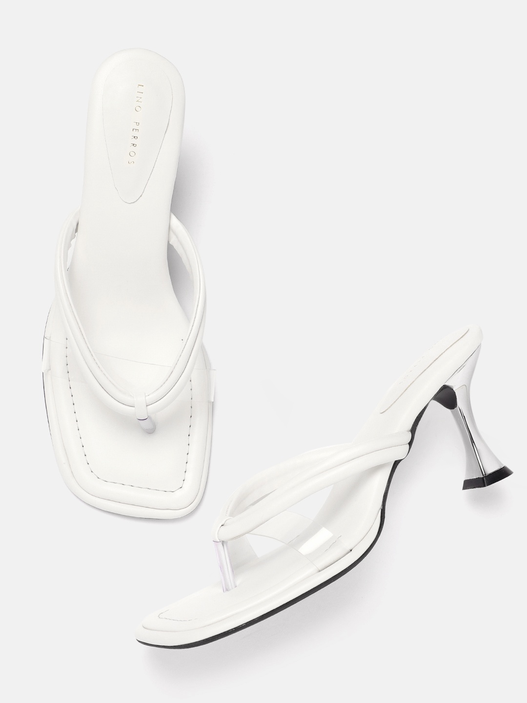 

Lino Perros Slim Heels, White